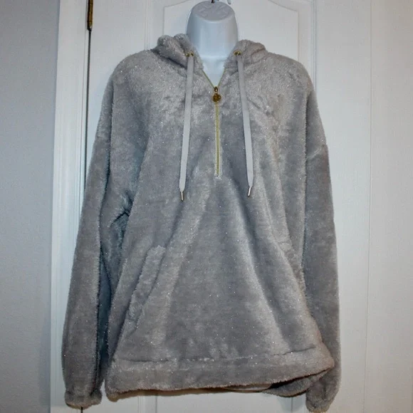 Lilly Pulitzer Suri Sherpa Hoodie Size L - Picture 4 of 6